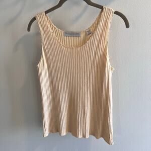 Valerie Stevens Pure Silk 100% Silk Tank Top Size S